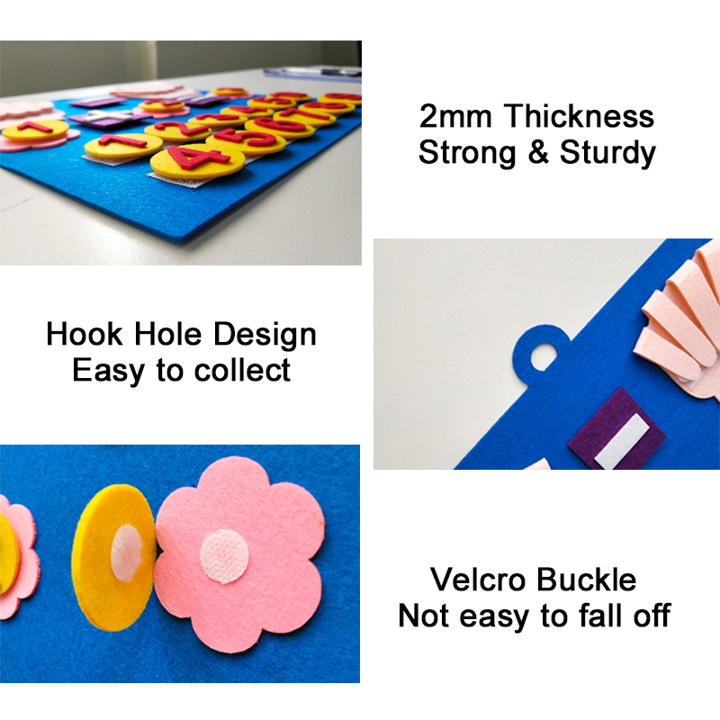 Toddler Montessori Toys Felt F - Kids Education Number review and price