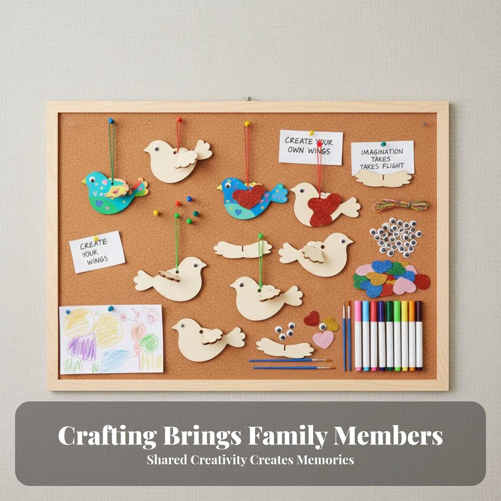 DIY Wooden Bird Ornament Craft - Kids Education Activities review and price