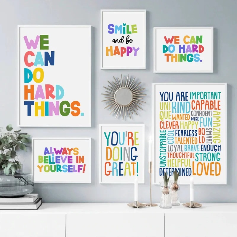 Positive Kid Classroom Wall Pi - Kids Education Motivation review and price