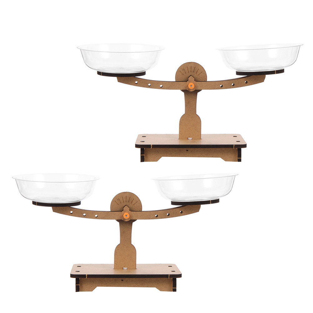 2Pcs Stem Wooden Balance Scale - Kids Education Activities review and price