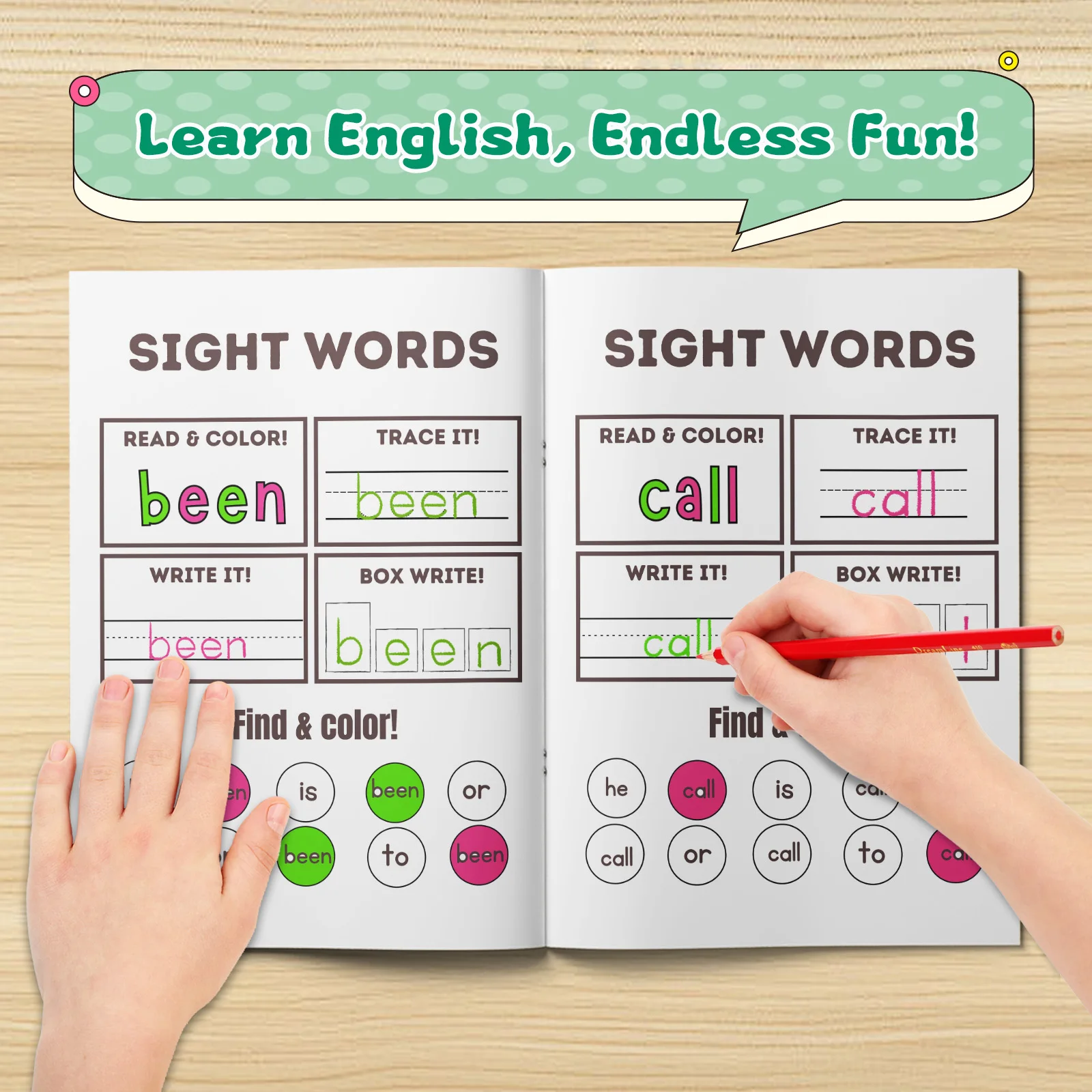 Kids English Word Coloring Wor - Kids Education Activities review and price