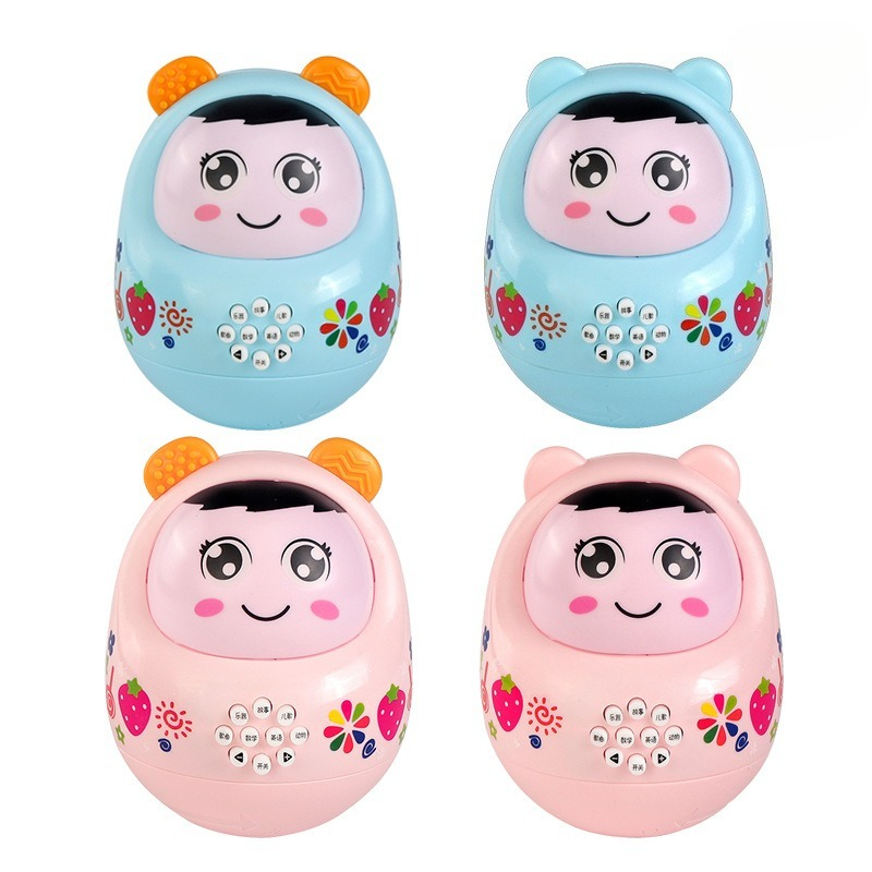 Kids Light Blue Roly Poly Tumb - Kids Education Rhymes review and price