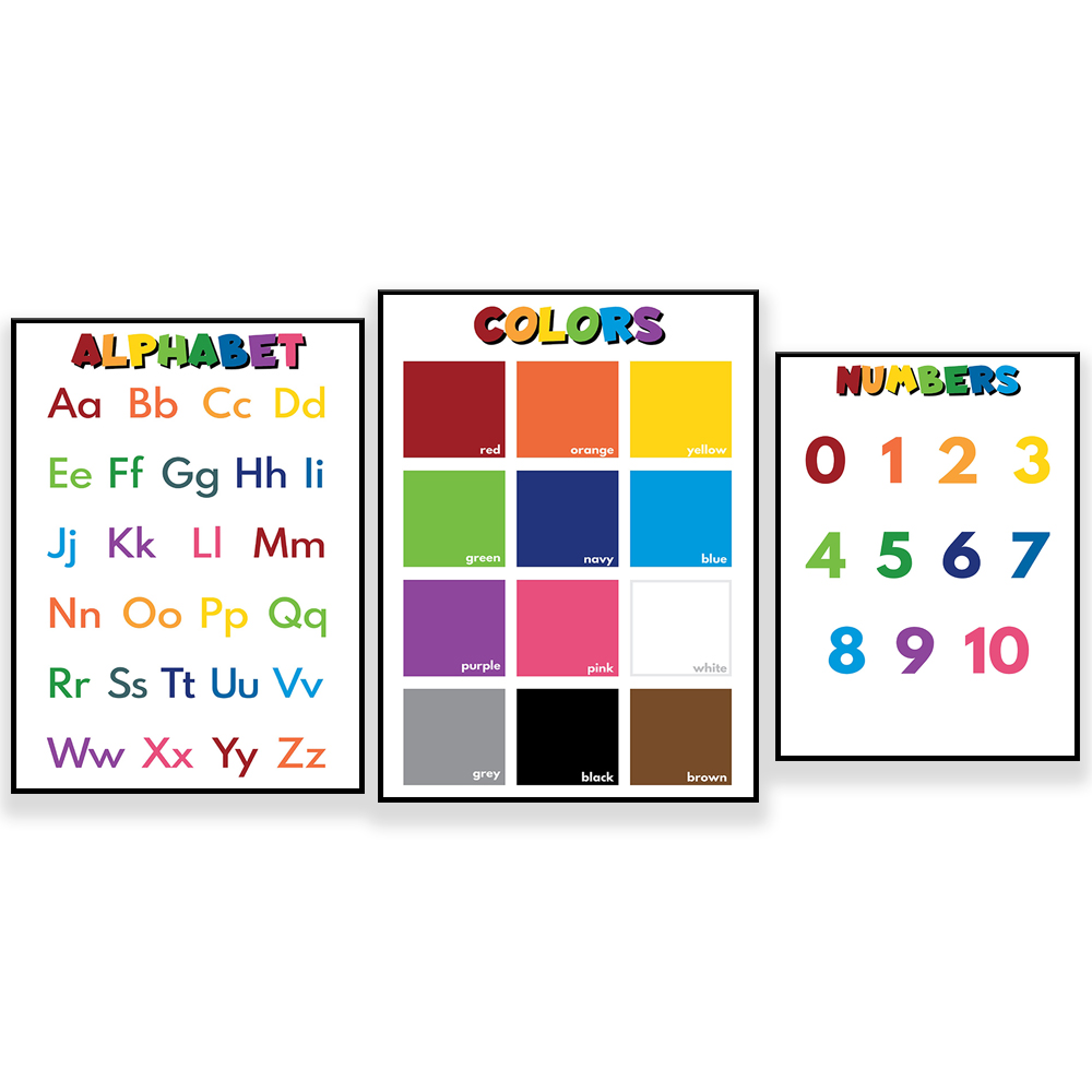 COLOR NAMES,ALPHABET,NUMBERS f - Kids Education Name review and price