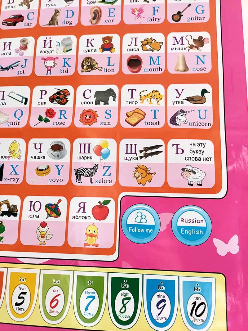 Russian language electronic ba - Abc Kids Early Education review and price