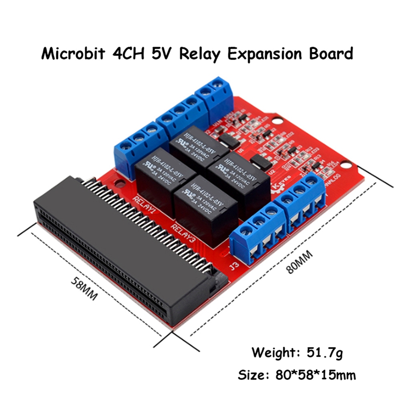 Microbit 4 Channel Relay Modul - Kids Education Channel review and price