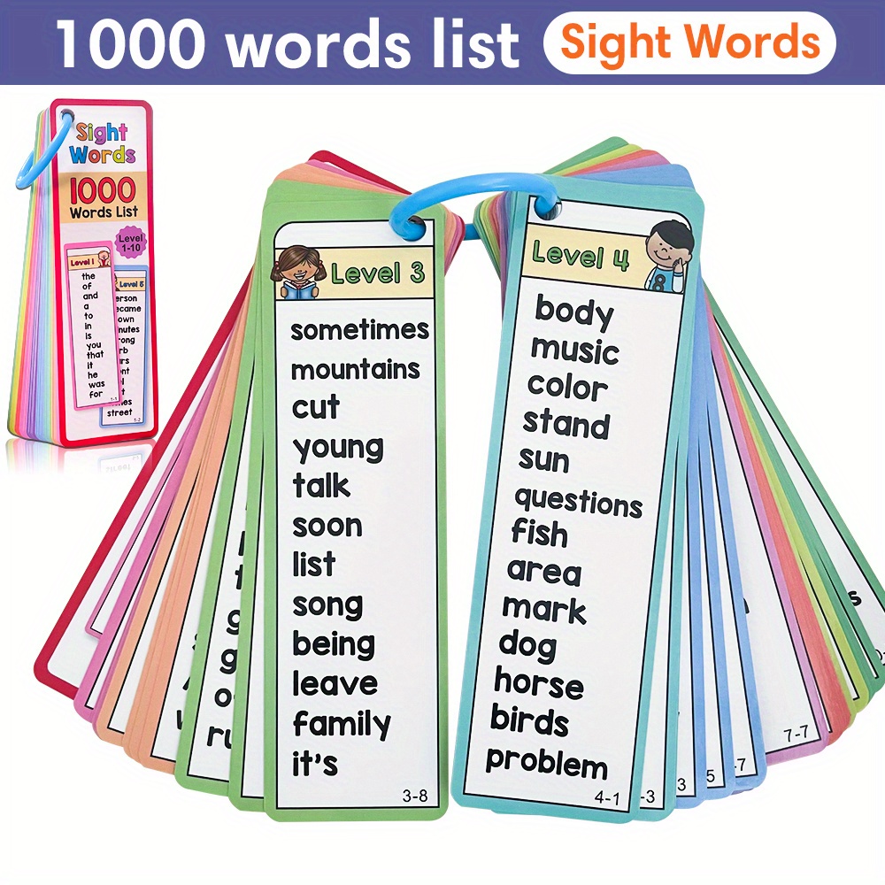 1000 Sight Words Flash Cards f - Kids Education Activities review and price