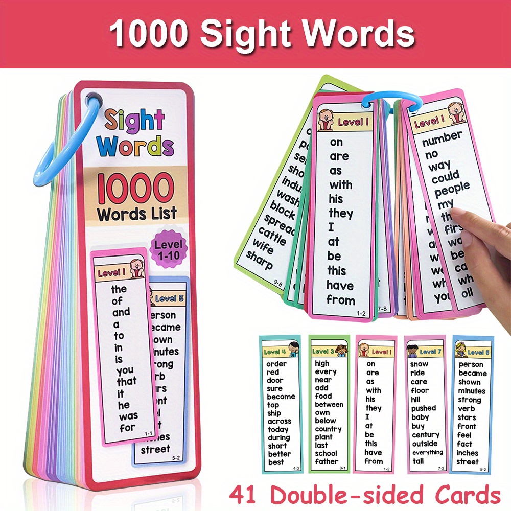 1000 Sight Words Flash Cards f - Kids Education Activities review and price
