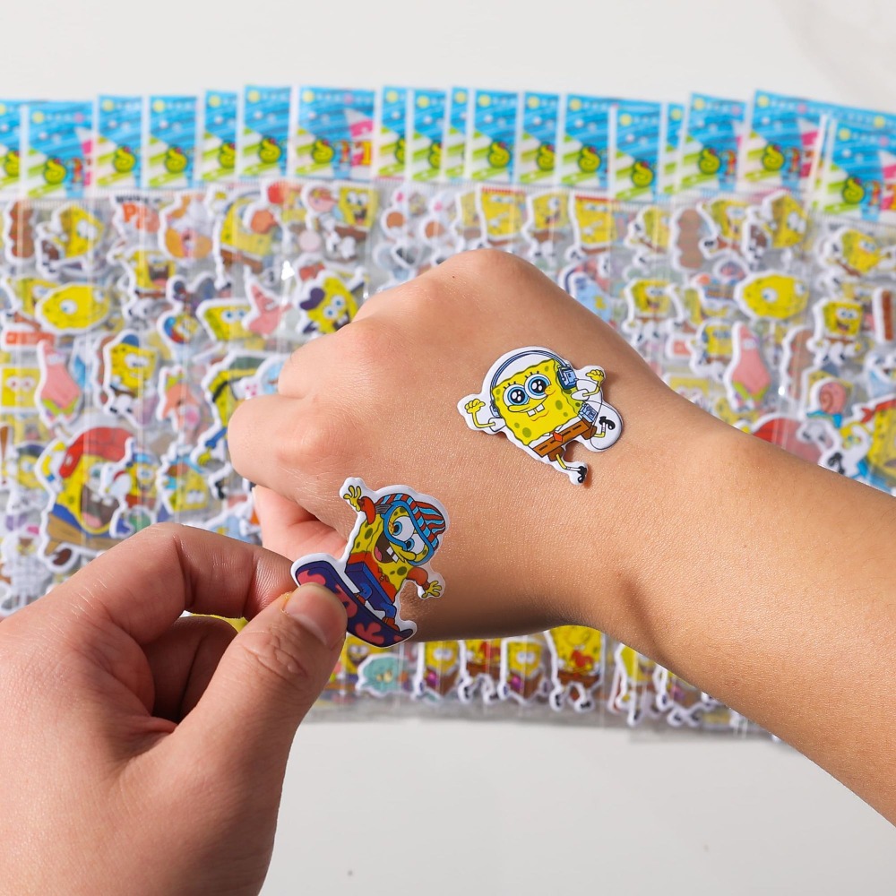 12-Pack SpongeBob 3D Stickers  - Kids First Education review and price