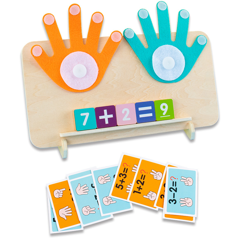 Kids Montessori Toys Wooden Fi - Kids Education Number review and price