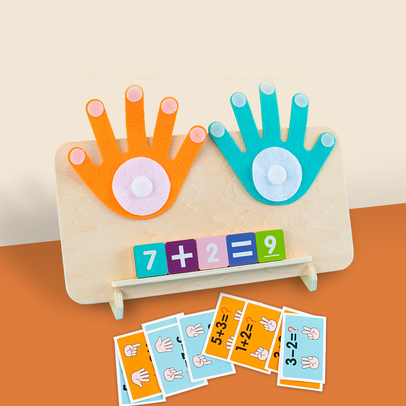Kids Montessori Toys Wooden Fi - Kids Education Number review and price