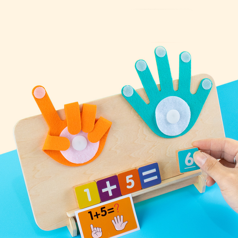 Kids Montessori Toys Wooden Fi - Kids Education Number review and price