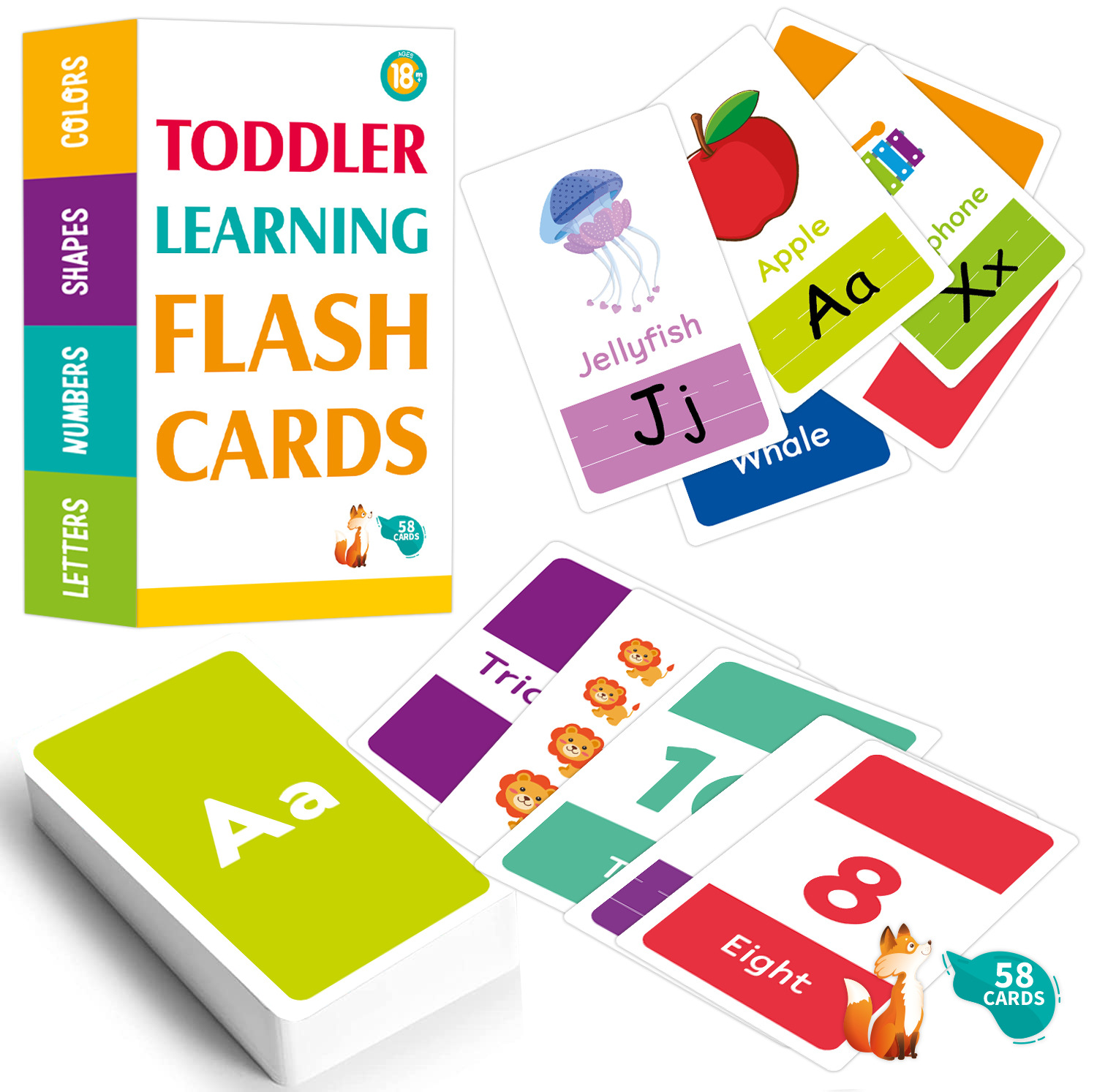 58PCS ABC Alphabet Flashcards  - Abc Kids Early Education review and price