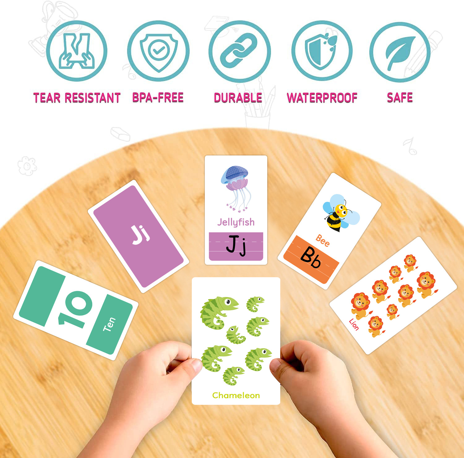 58PCS ABC Alphabet Flashcards  - Abc Kids Early Education review and price
