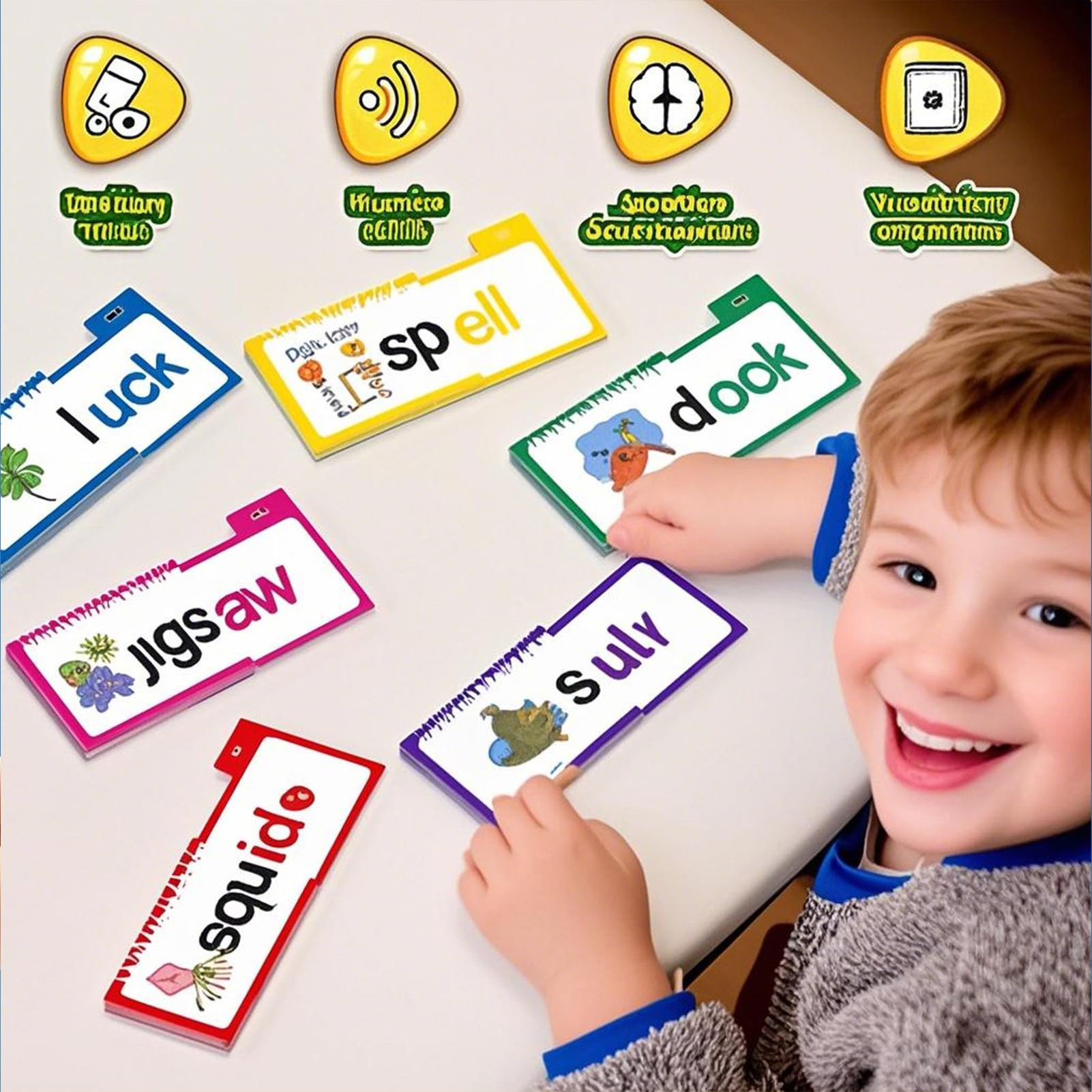 Laminated Phonics Flash Cards  - Kids Education Rhymes review and price