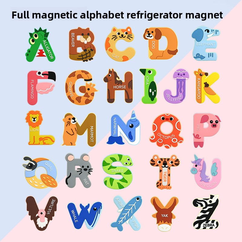 Cute Animal Alphabet Fridge Ma - Abc Kids Early Education review and price