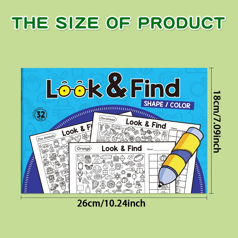 Children's Search Activity Boo - Kids Education Activities review and price