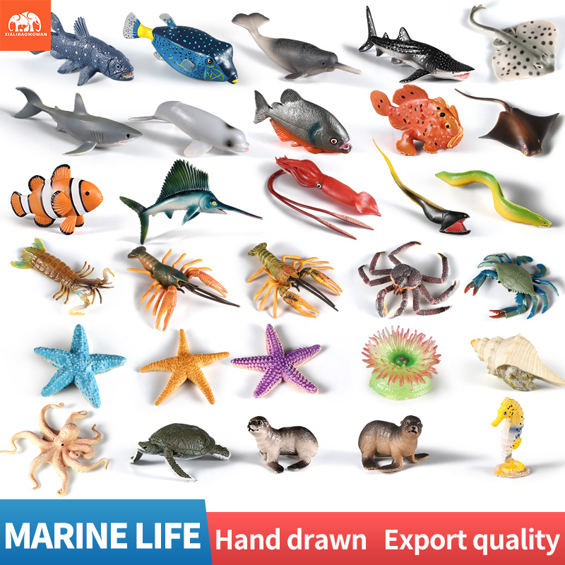Sea Life Animal Action Figures - Kids First Education review and price